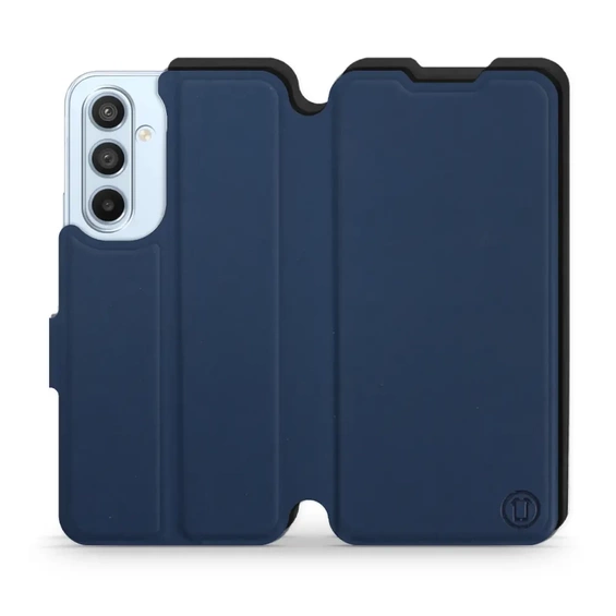 Etui Soft Touch do Samsung Galaxy A54 - wzór Głęboki granat z czernią