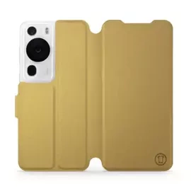 Etui do Huawei P60 Pro - wzór Gold&Orange