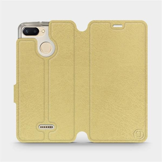 Etui do Xiaomi Redmi 6 - wzór Gold&Gray