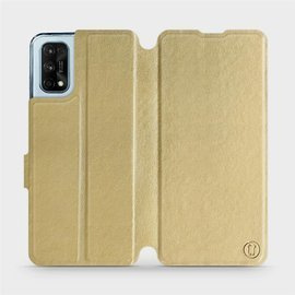 Etui do Realme 7 Pro - wzór Gold&Orange