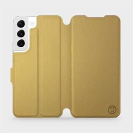 Etui do Samsung Galaxy S22 - wzór Gold&Gray