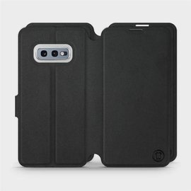 Etui Soft Touch do Samsung Galaxy S10e - wzór Satynowa czerń