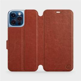 Etui do Apple iPhone 13 Pro Max - wzór Brown&Gray
