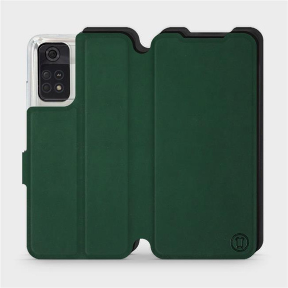 Etui Soft Touch do Xiaomi POCO M4 Pro 4G - wzór Miejska zieleń z czernią