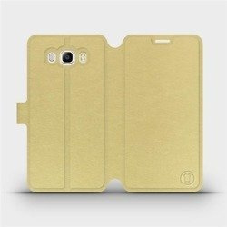 Etui do Samsung Galaxy J7 2016 - wzór Gold&Gray