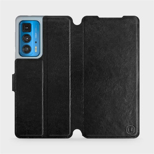 Etui do Motorola Edge 20 Pro - wzór Black&Orange