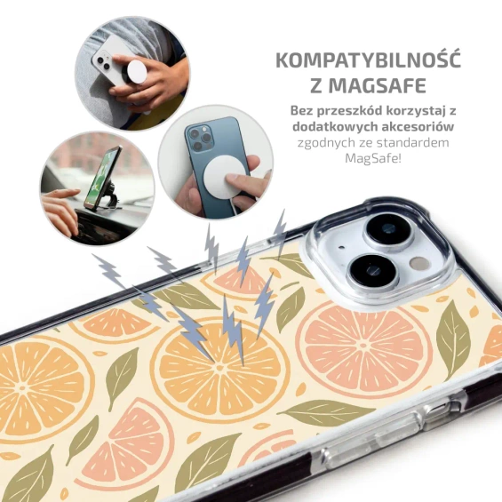 Etui MagSafe Elite Bumper Apple iPhone 13 - wzór DP80D