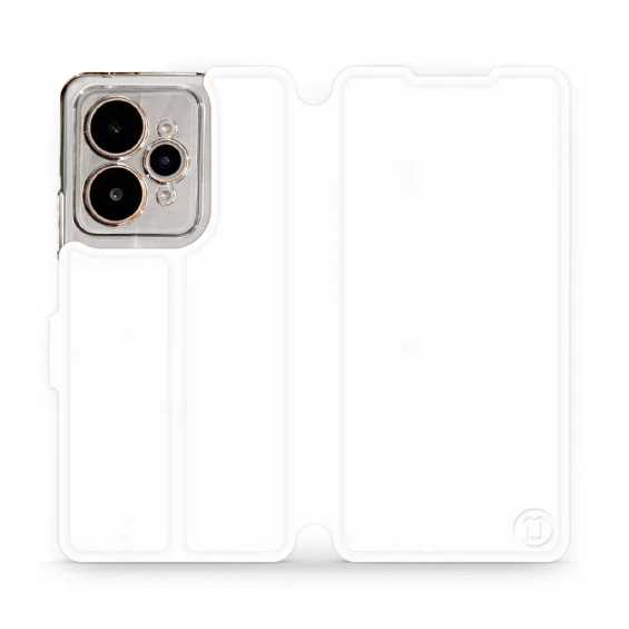 Etui do Realme 15 5G - wzór White&Orange