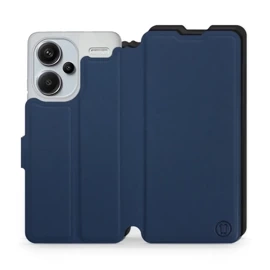 Etui Soft Touch do Xiaomi Redmi Note 13 PRO Plus - wzór Głęboki granat z czernią