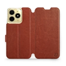 Etui do Realme C61 - wzór Brown&Orange