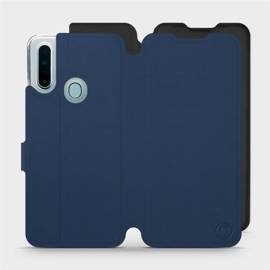 Etui Soft Touch do OPPO A31 - wzór Głęboki granat z czernią