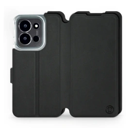 Etui Soft Touch do Xiaomi Poco C85 5G - wzór Satynowa czerń