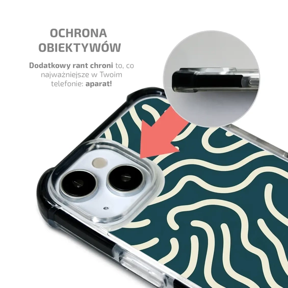 Etui MagSafe Elite Bumper Apple iPhone 16 - wzór DA61D