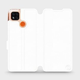 Etui do Xiaomi Redmi 9C - wzór White&Orange