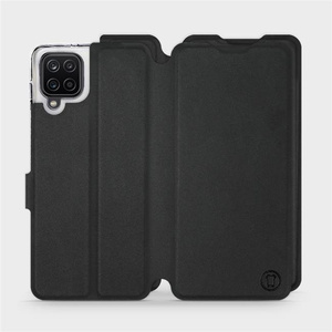 Etui Soft Touch do Samsung Galaxy M12 - wzór Satynowa czerń