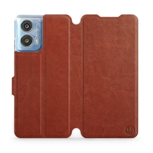 Etui do Motorola Moto G24 - wzór Brown&Orange