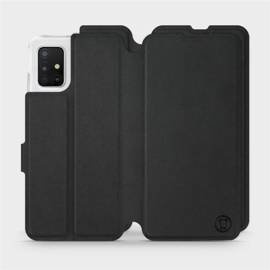 Etui Soft Touch do Samsung Galaxy A51 5G - wzór Satynowa czerń