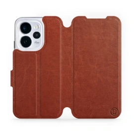 Etui do OPPO Reno 15 pro - wzór Brown&Gray