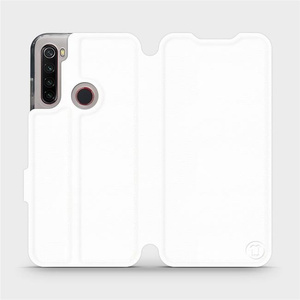 Etui do Xiaomi Redmi Note 8 2021 - wzór White&Gray