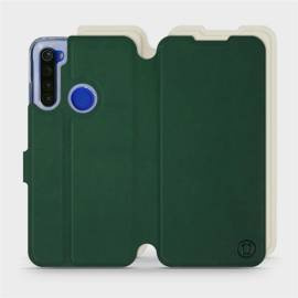 Etui Soft Touch do Xiaomi Redmi Note 8T - wzór Miejska zieleń z platyną