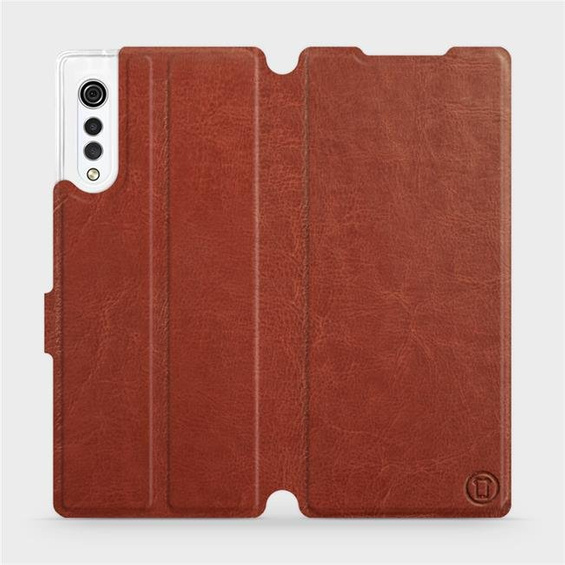 Etui do LG Velvet - wzór Brown&Orange