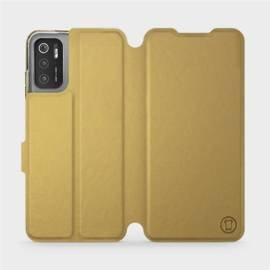 Etui do Xiaomi POCO M3 Pro 5G - wzór Gold&Gray