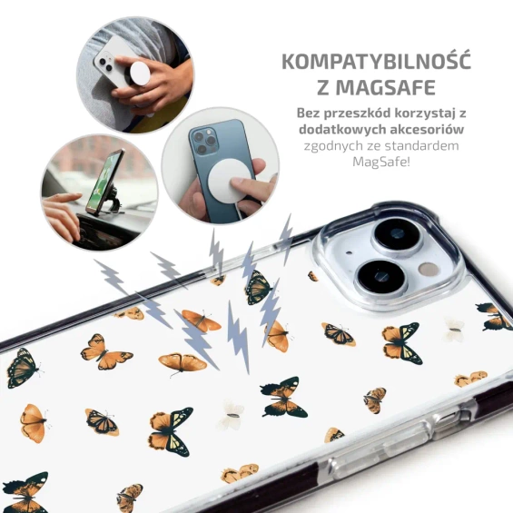 Etui MagSafe Elite Bumper Apple iPhone 15 - wzór DP76D
