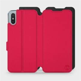 Etui Soft Touch do Xiaomi Redmi 9A - wzór Żywa czerwień z czernią