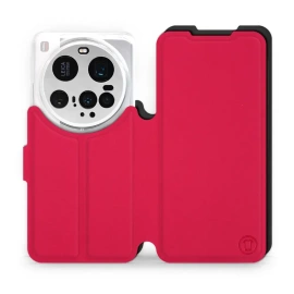 Etui Soft Touch do Xiaomi 15 Ultra - wzór Żywa czerwień z czernią