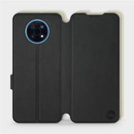 Etui Soft Touch do Nokia G50 5G - wzór Satynowa czerń z platyną