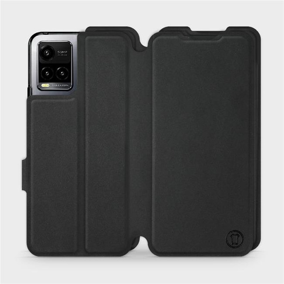 Etui Soft Touch do Vivo Y33S - wzór Satynowa czerń