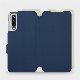 Etui Soft Touch do Xiaomi Mi 9 - wzór Głęboki granat z platyną