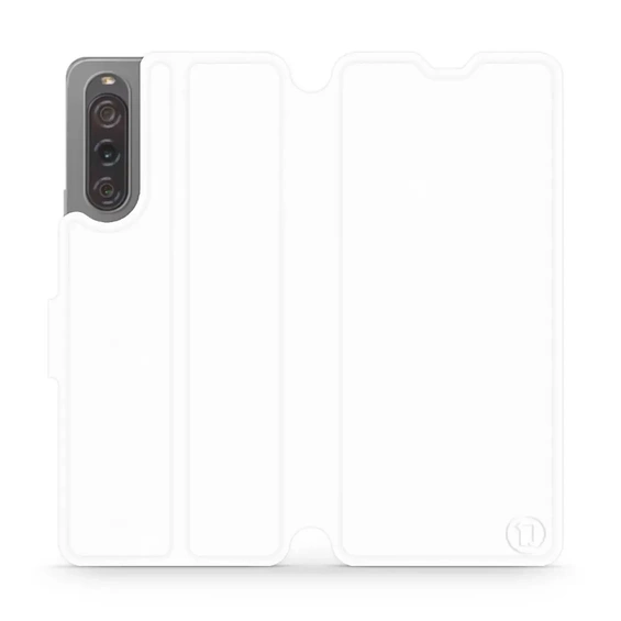 Etui do Sony Xperia 10 V - wzór White&Gray