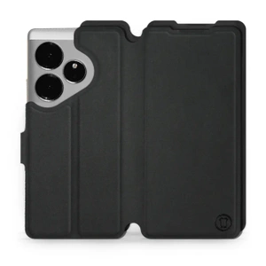 Etui Soft Touch do Realme GT 6 - wzór Satynowa czerń