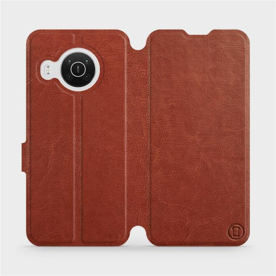 Etui do Nokia X10 - wzór Brown&Orange