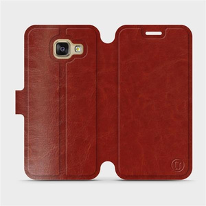 Etui do Samsung Galaxy A3 2016 - wzór Brown&Orange