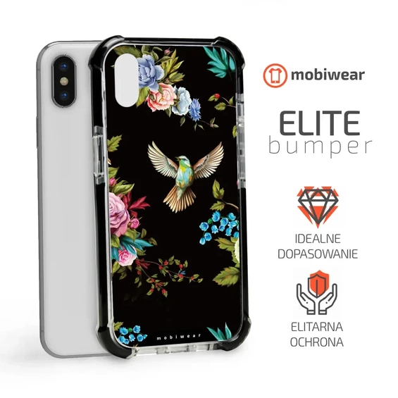 Etui MagSafe Elite Bumper Apple iPhone XS - wzór D007D