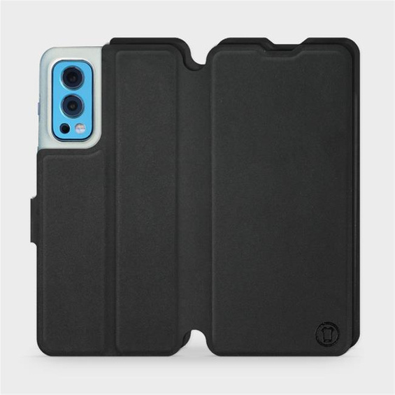 Etui Soft Touch do OnePlus Nord 2 5G - wzór Satynowa czerń