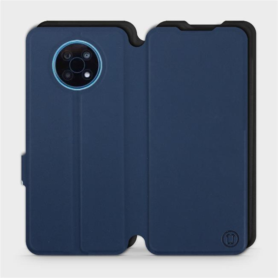 Etui Soft Touch do Nokia G50 5G - wzór Głęboki granat z czernią