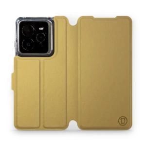 Etui do Realme GT 7 Pro - wzór Gold&Orange