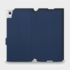 Etui Soft Touch do Sony Xperia XA1 Ultra - wzór Głęboki granat z czernią