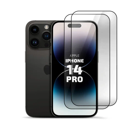 Zestaw 2x Szkło hartowane Clear 9H do Apple iPhone 14 Pro