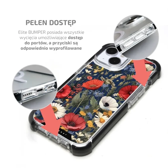 Etui MagSafe Elite Bumper Apple iPhone 14 Plus - wzór D005D