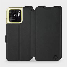 Etui Soft Touch do Xiaomi POCO C40 - wzór Satynowa czerń