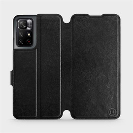 Etui do Xiaomi Redmi Note 11S 5G - wzór Black&Orange