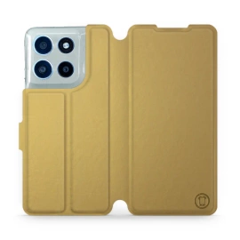 Etui do Motorola Moto G56 5G - wzór Gold&Orange