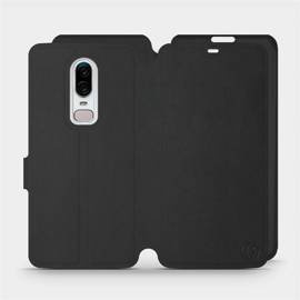 Etui Soft Touch do OnePlus 6 A6000 - wzór Satynowa czerń