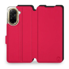 Etui Soft Touch do Xiaomi Redmi A5 - wzór Żywa czerwień z czernią