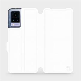 Etui do Vivo V21 5G - wzór White&Orange