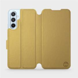 Etui do Samsung Galaxy A54 - wzór Gold&Orange